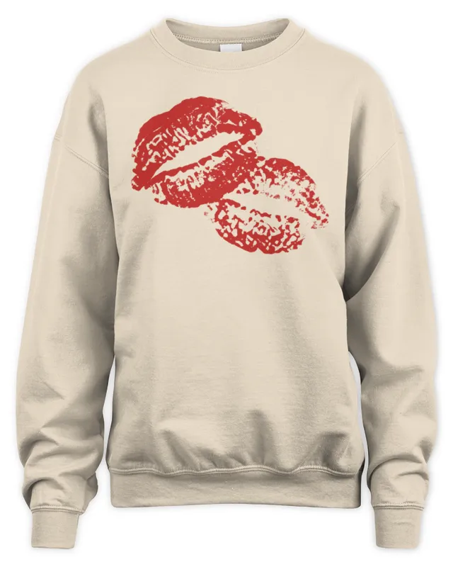 Official Sabrina Carpenter Kiss Mark Sweatshirt