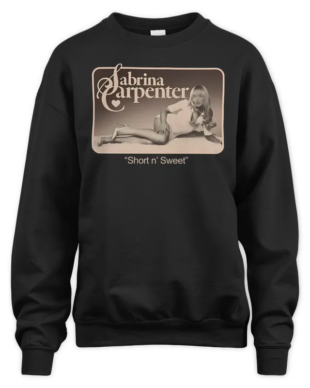 New Sabrina Carpenter Short n’ Sweet Tour Merch Sweatshirt