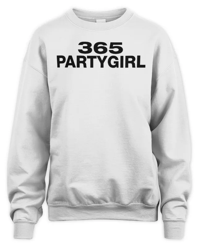 New Official Charli Xcx 365 Party Girl Sweatshirt