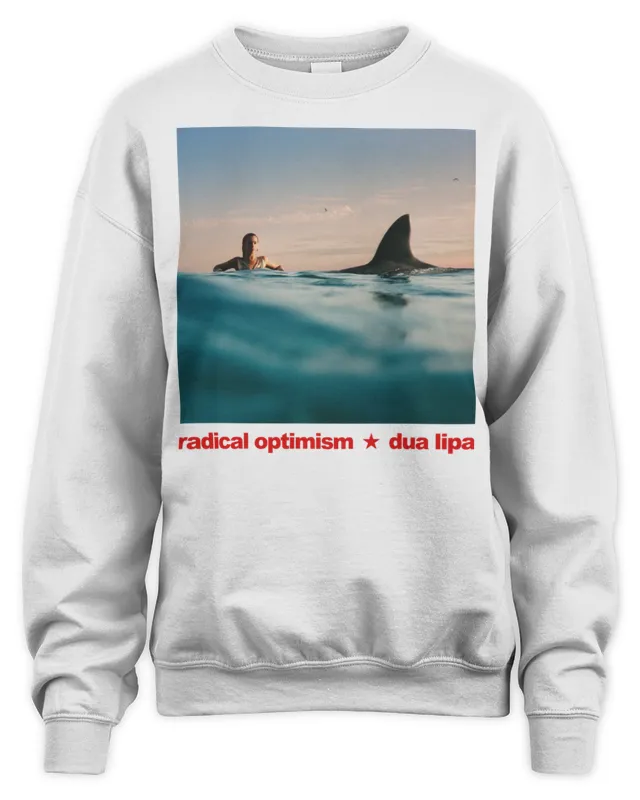 New Dua Lipa Merch Radical Optimism Tracklist Sweatshirt