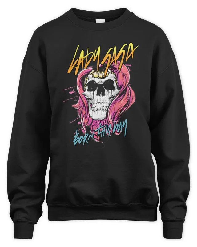 Bruno Mars Wears Lady Gaga Born This Way Skull Boyfriend Sweatshirt