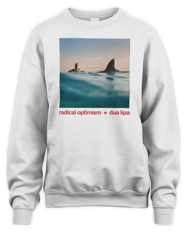 Dua Lipa Merch Radical Optimism Tracklist Sweatshirt