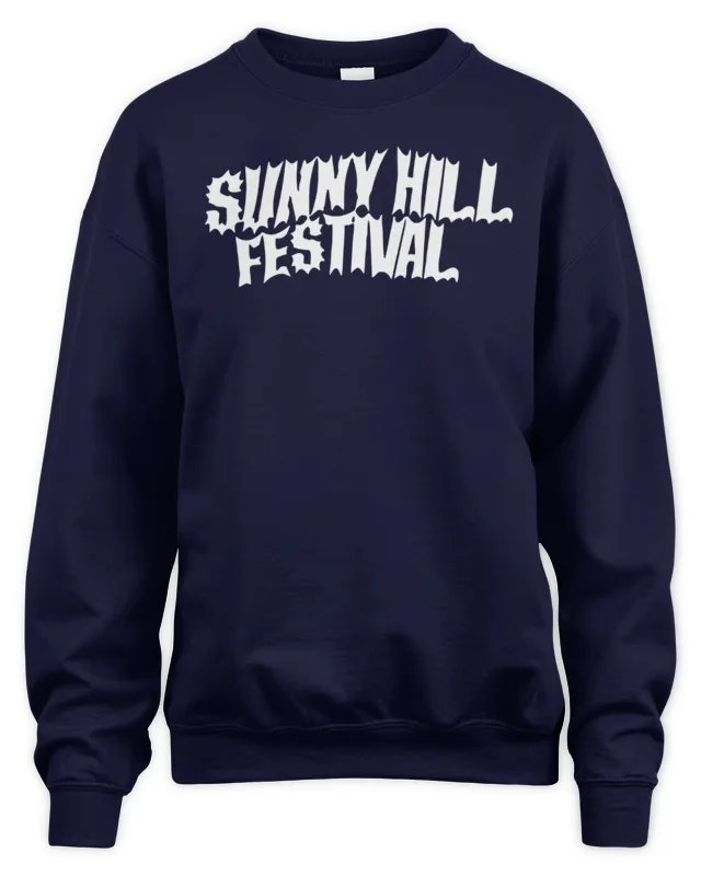 Dua Lipa Sunny Hill Festival Navy Sweatshirt