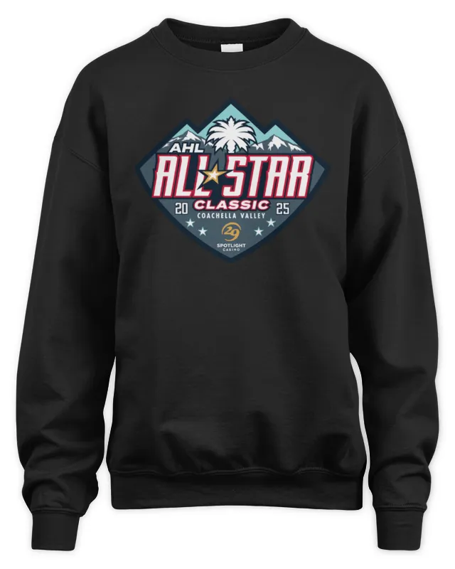New 2025 All-Star Classic Coachella Valley Black Sweatshirt