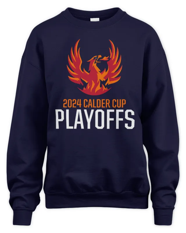 New Coachella Valley Firebirds Playoff Navy Sweatshirt
