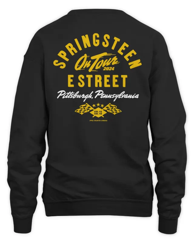 New Bruce Springsn And E Street Band Tour In Pittsburgh PA On Aug 15 Sweatshirt