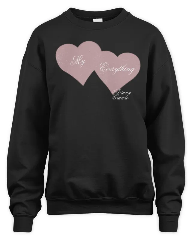 New Ariana Grande Merch My Everything Tenth Anniversary Sweatshirt