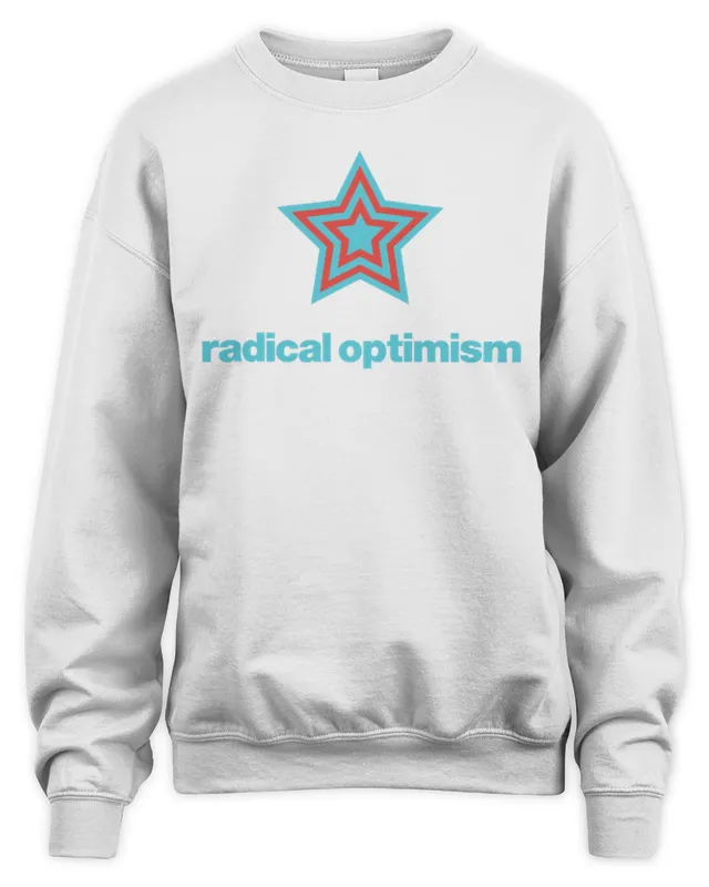 Dua Lipa Radical Optimism Star White Sweatshirt