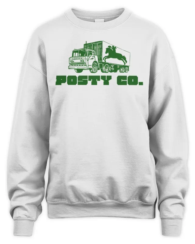 Official Posty Co. Thermal Post Malone Clothing Sweatshirt