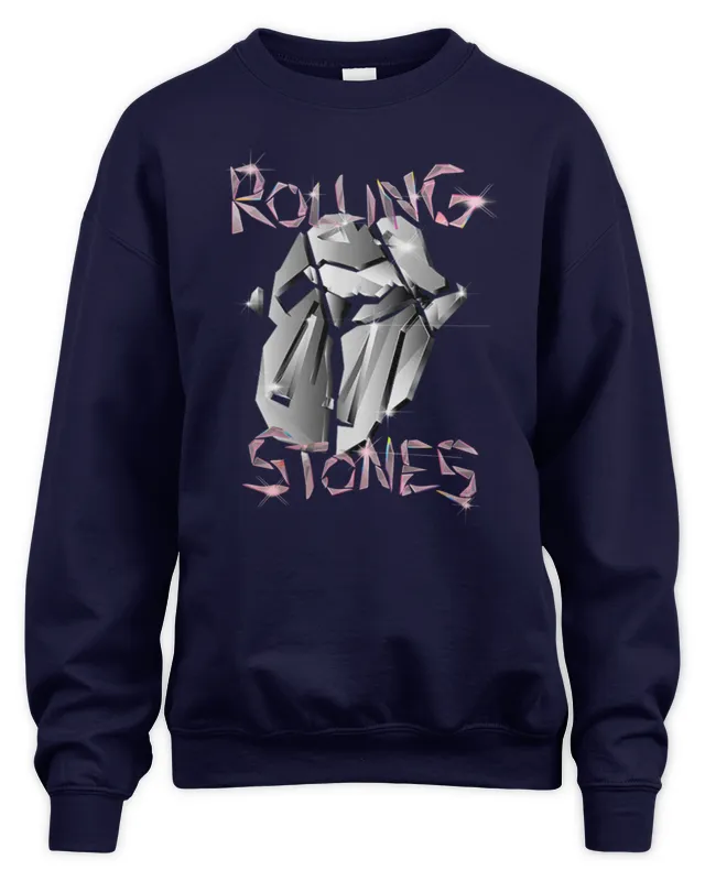 New The Rolling Stones Glass Tongue Be Clothing Sweatshirt
