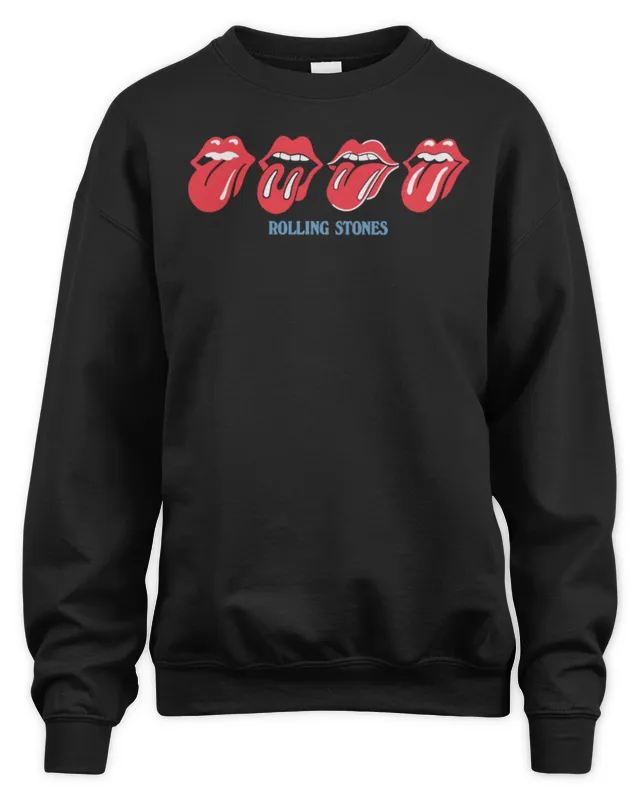 Official Rolling Stones Licks Black Sweatshirt