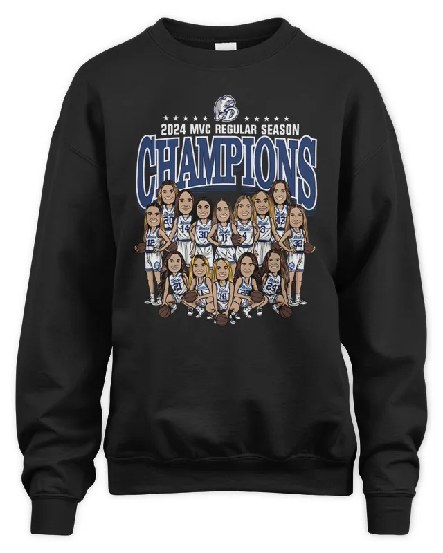 New Drake NCAA Women’s Basketball Regular Season Champions Sweatshirt