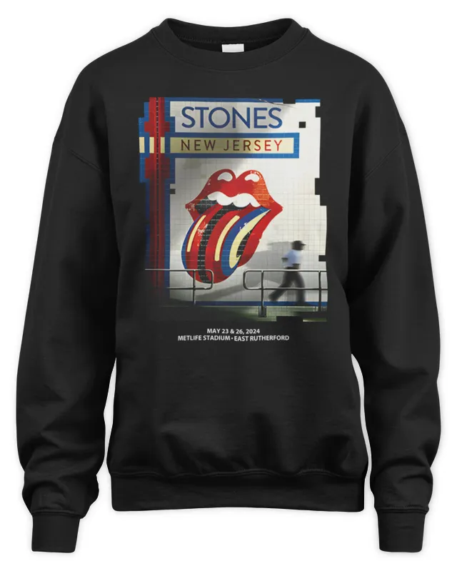Rolling Stones East Rutherford, Nj Merch Sweatshirt