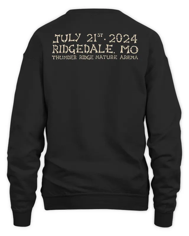 New The Rolling Stones Tour ’24 Ridgedale, Mo July 21 Thunder Ridge Nature Arena Sweatshirt