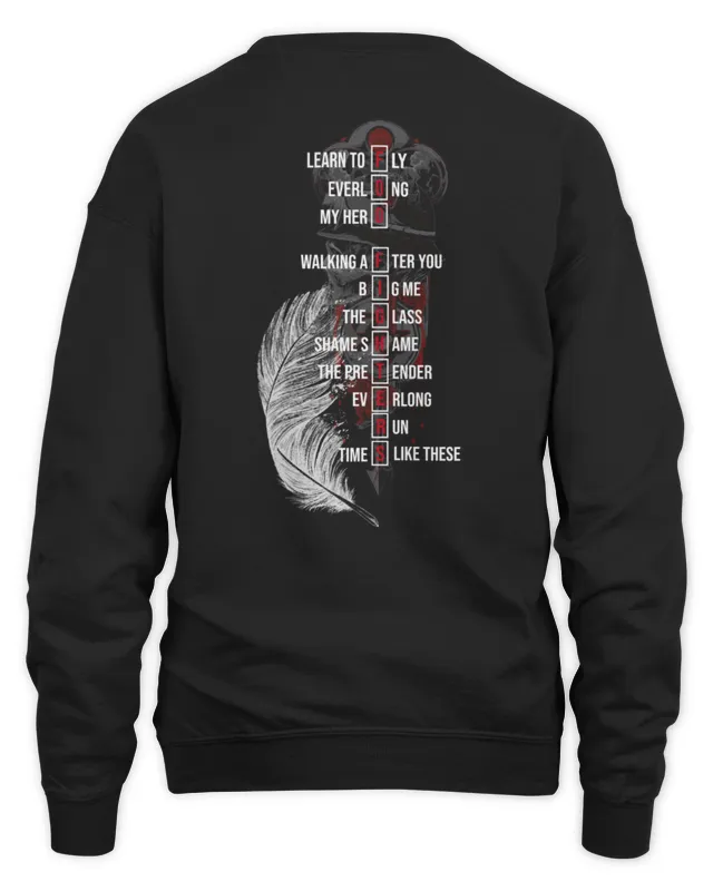 New Foo Fighters Rock Band Skull And Eagle Sweatshirt