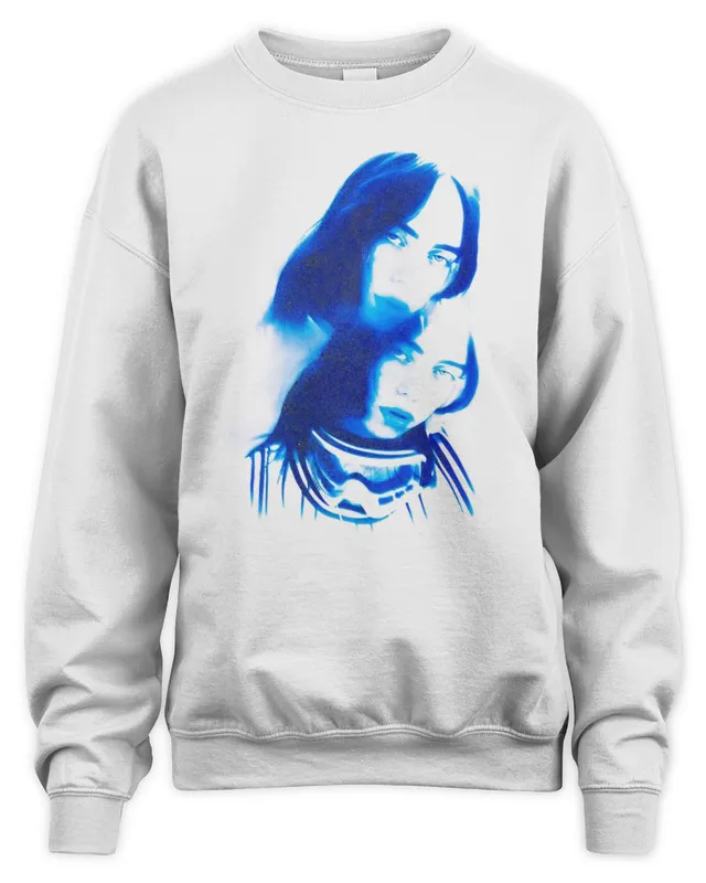 New Billie Photo Tour Billie Eilish Clothing Sweatshirt