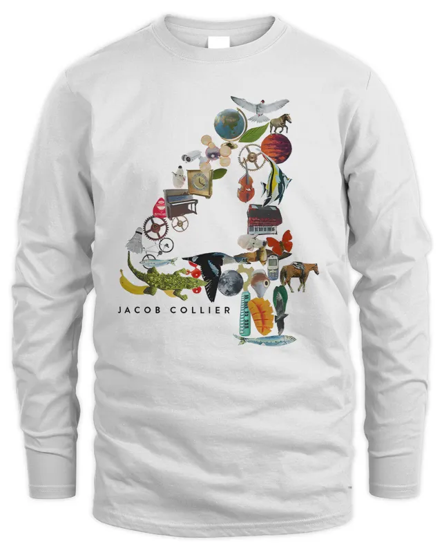Official Jacob Collier I Sang On Djesse Vol 4 White Merch Sweatshirt
