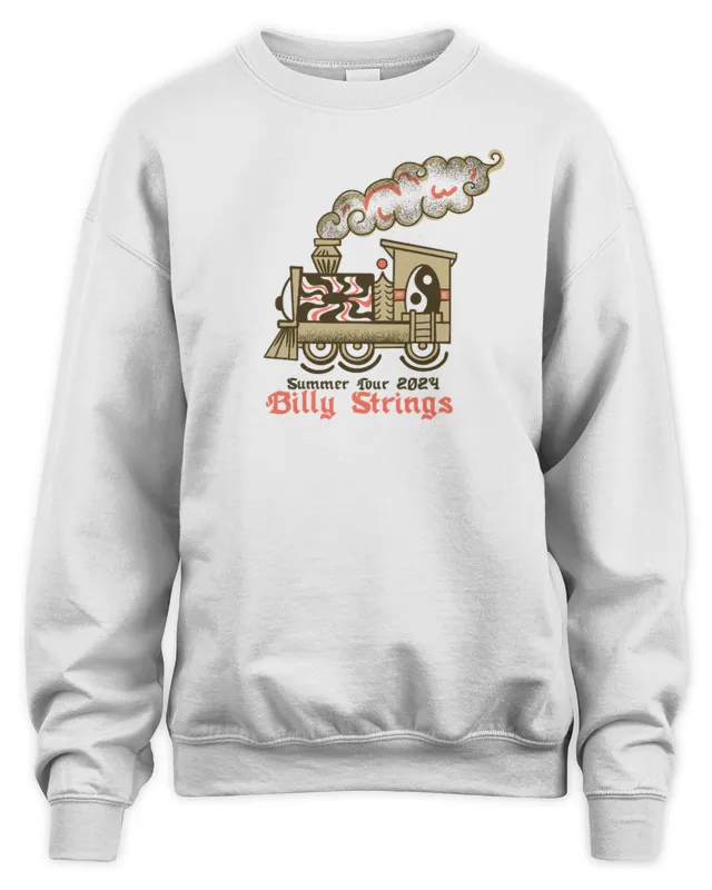 New Official Billy Strings Train Jamie Gibson Summer Tour Sweatshirt
