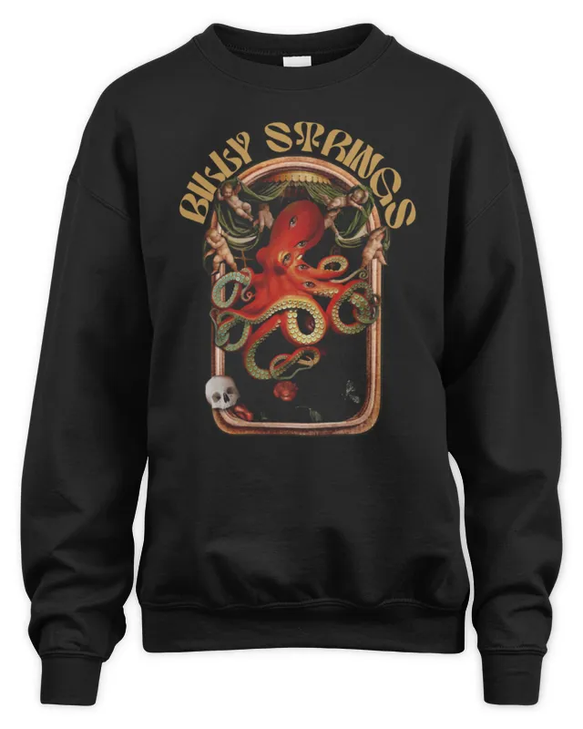 New Official Billy Strings Octopus New Sweatshirt