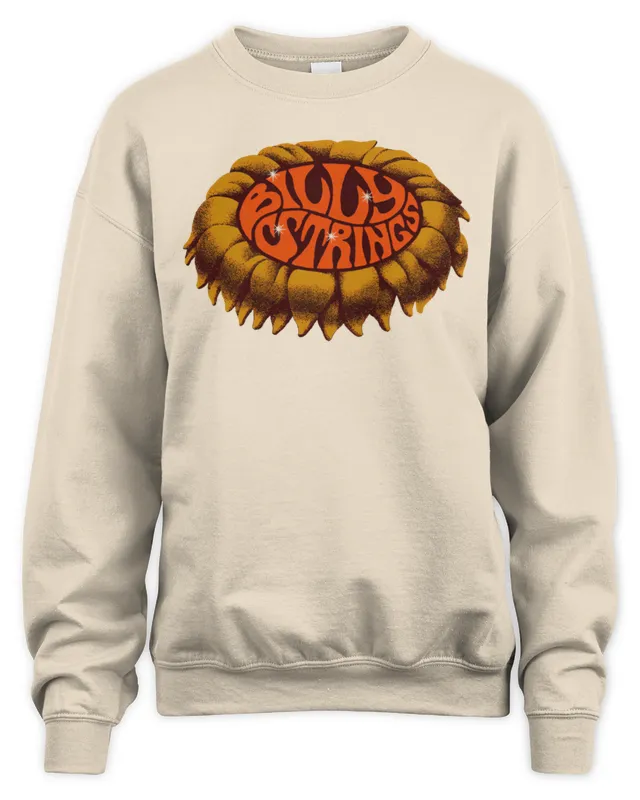 Billy Strings Merch Meditating Flower Sweatshirt