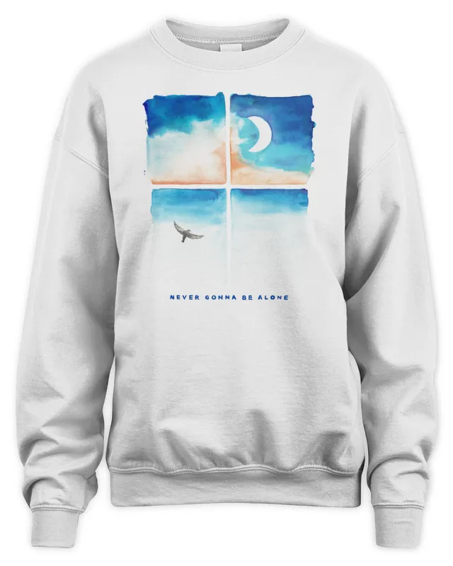 Jacob Collier Offical Merch Never Gonna Be Alone Sweatshirt