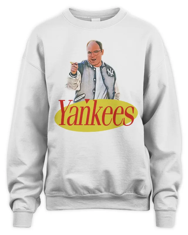 Jacob Pm Parody Yankees New White Sweatshirt