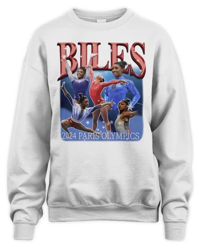 Official Paris Olympic Golden Girls Simone Biles Sweatshirt