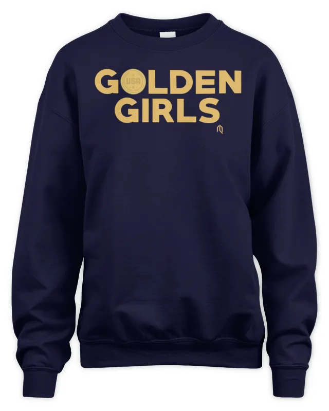 Olympics Golden Girls Navy Sweatshirt