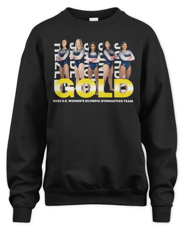 New Team Usa Simone Biles Jade Carey Women Olympic Gymnastics Golden Girls Sweatshirt