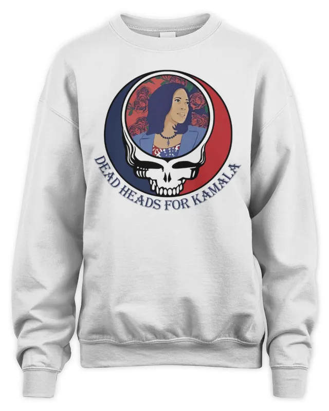 New Grateful Dead Merch Heads For Kamala Sweatshirt