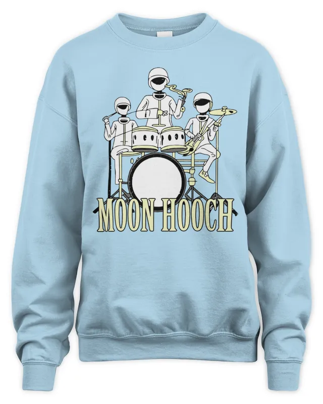 New Moon Hooch Merch Tie Dye Band Sweatshirt