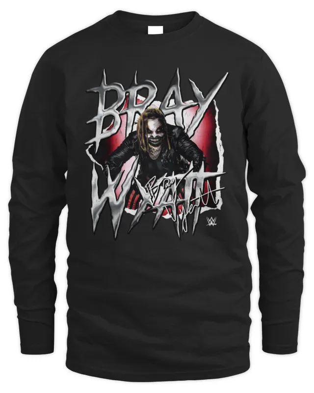 New Men’s 500 Level Black Bray Wyatt Metallic Sweatshirt