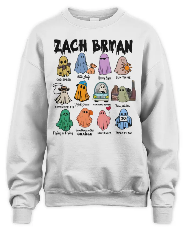 Official Zach Bryan Happy Halloween The Devil Sweatshirt