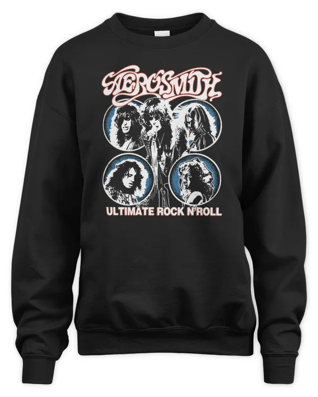Aerosmith Ultimate Rock N Roll Clothing Merch Sweatshirt
