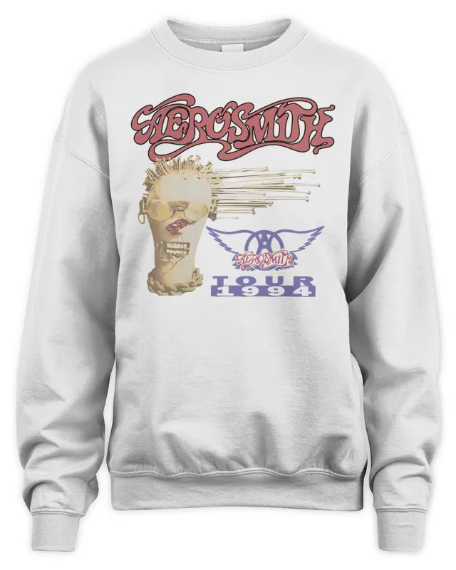 Aerosmith Merch Get A Grip Tour 1994 Sweatshirt