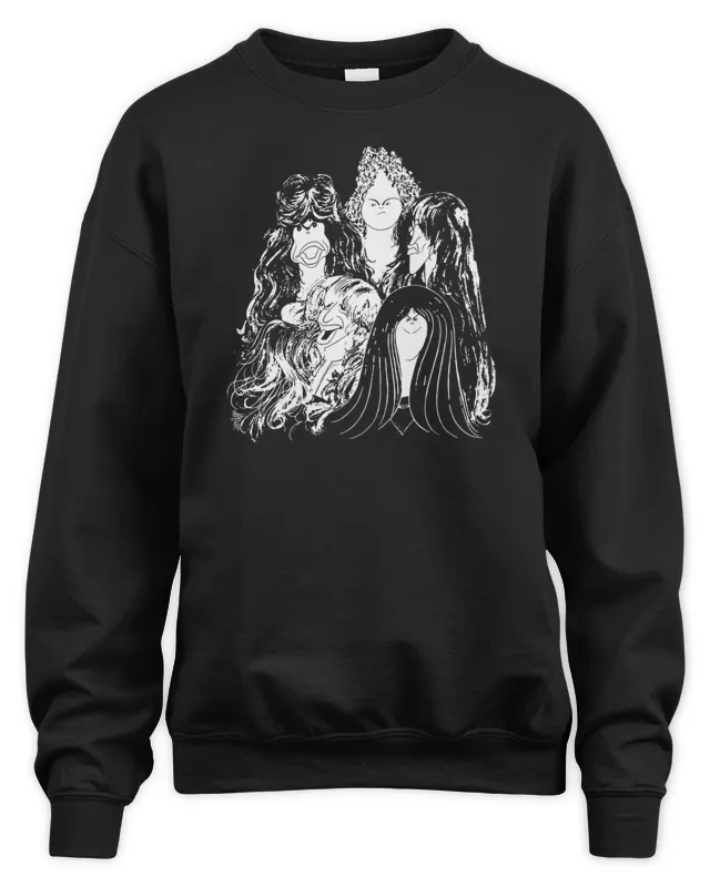 Aerosmith Merch Draw The Line Graphics Sweatshirt