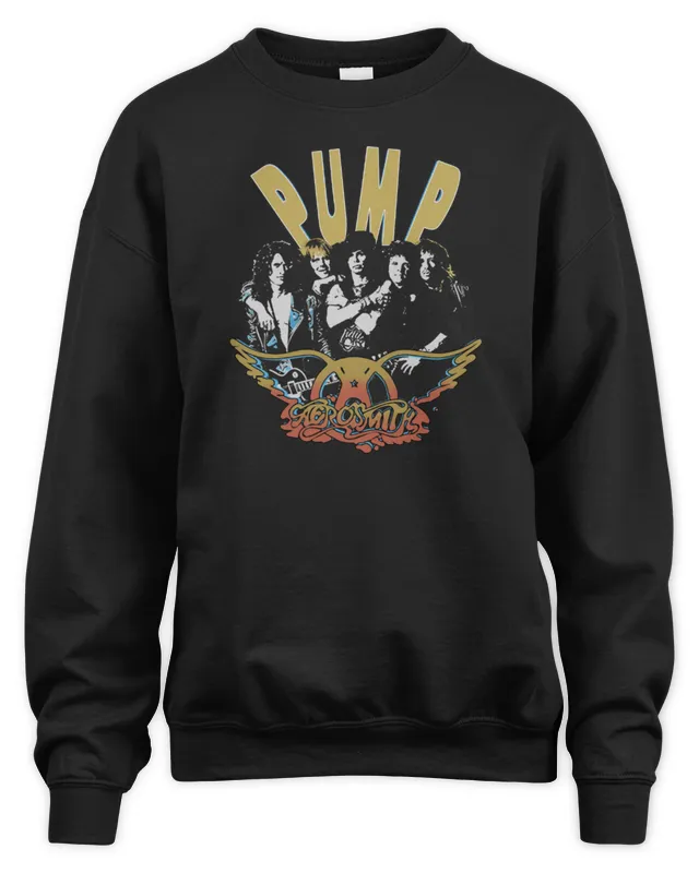 Aerosmith Official Store Pump Tracklist Sweatshirt