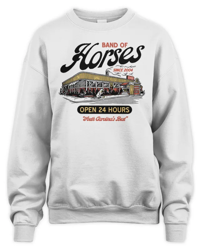 Band Of Horses Merch Diner South Carolina's Best Sweatshirt