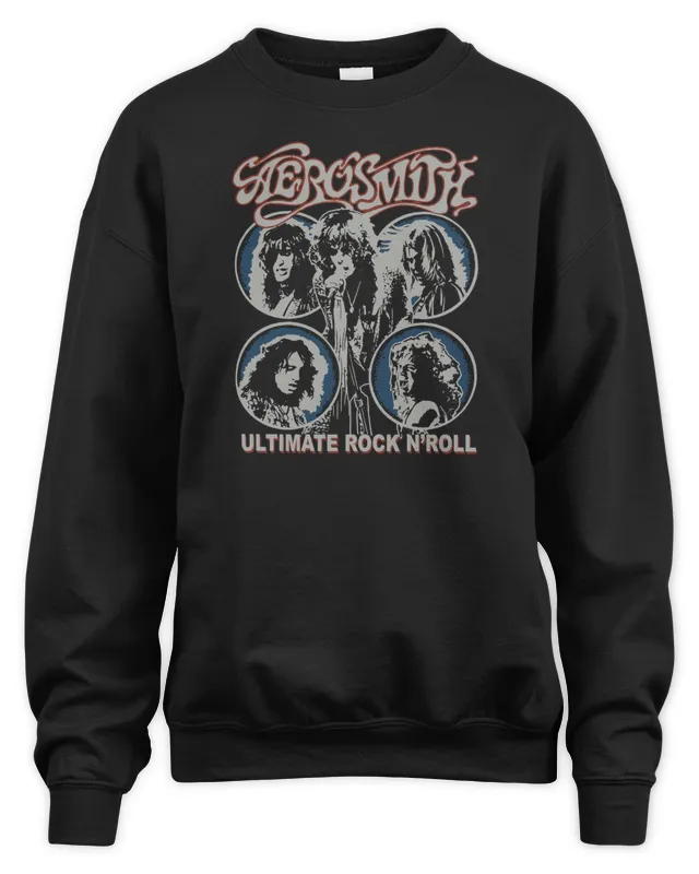 Aerosmith Merch Ultimate Rock N Roll Sweatshirt