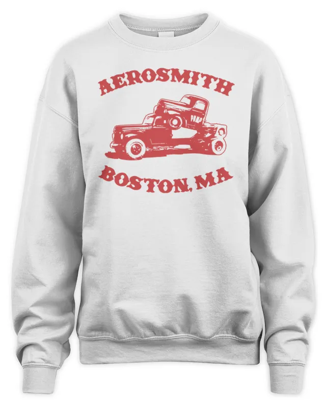 Aerosmith Merch Store Boston MA' and Pump Truck Sweatshirt