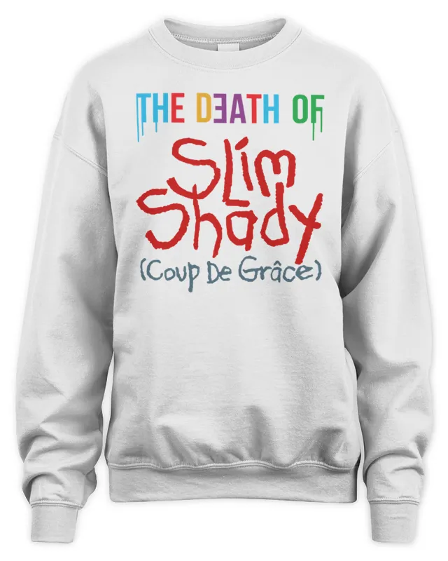 Eminem The Death Of Slim Shady 1972- White Sweatshirt