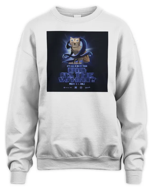 Drake J Cole Tour Merch - Drake And J Cole Big As The What Tour Merch Sweatshirt