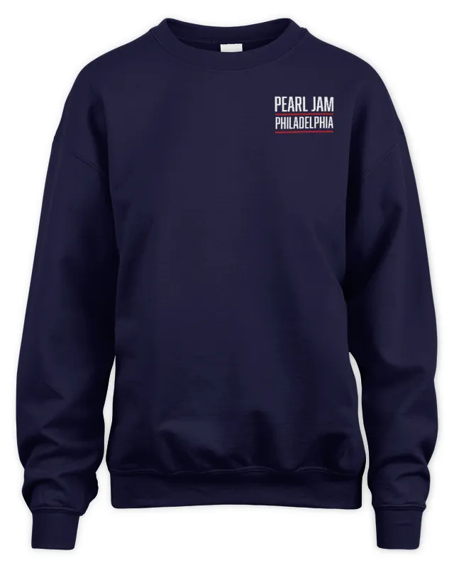 Pearl Jam Merch Philadelphia, PA September 9, Event Sweatshirt