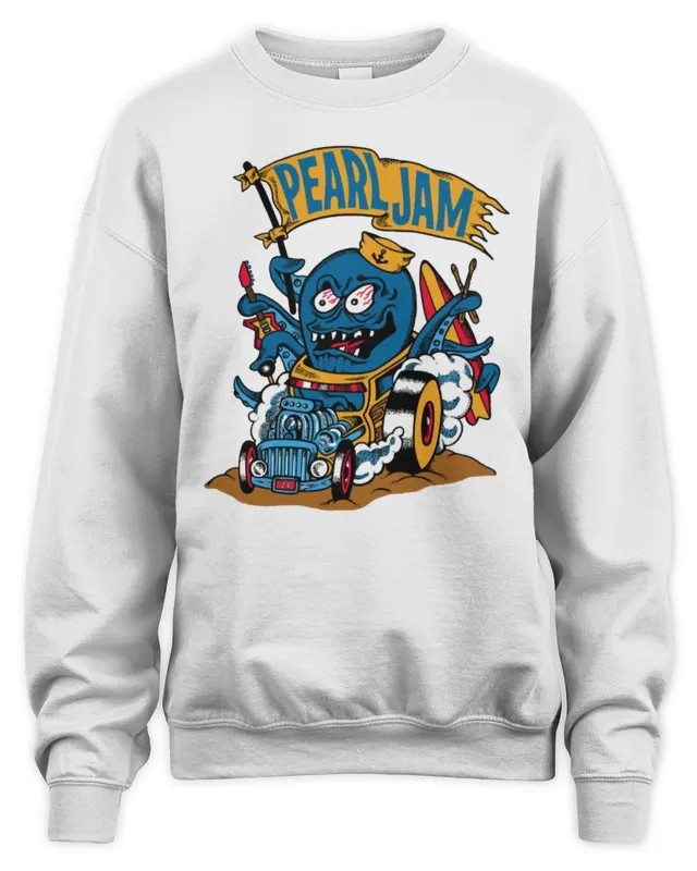 New Pearl Jam Rocktopus For Ohana Festival In Dana Point CA On September 27th And 29th Sweatshirt
