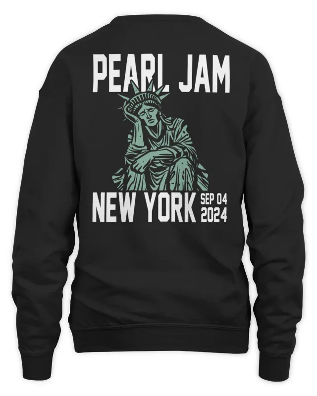 New Pearl Jam New York, Ny Madison Square Garden September 4Rd Clothing Sweatshirt