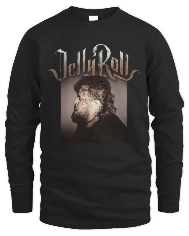 Black Jelly Roll Profile Backroad Baptism Tour Sweatshirt
