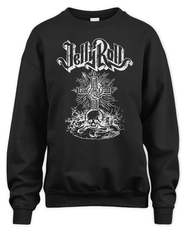 Jelly Roll Merch Unisex Backroad Baptism Tour Sweatshirt