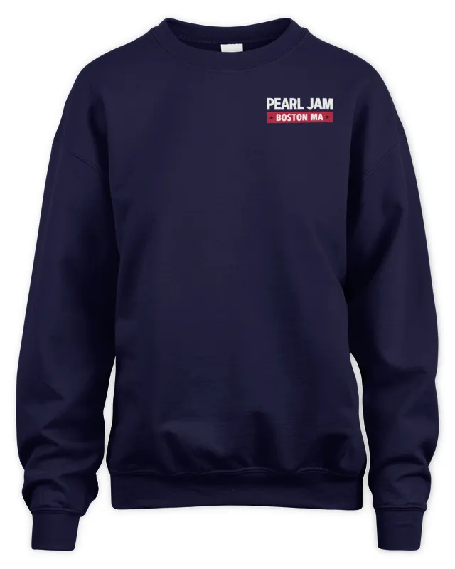 New Pearl Jam Dark Matter World Tour With Glen Hansard Merch Lobster Roll Sweatshirt