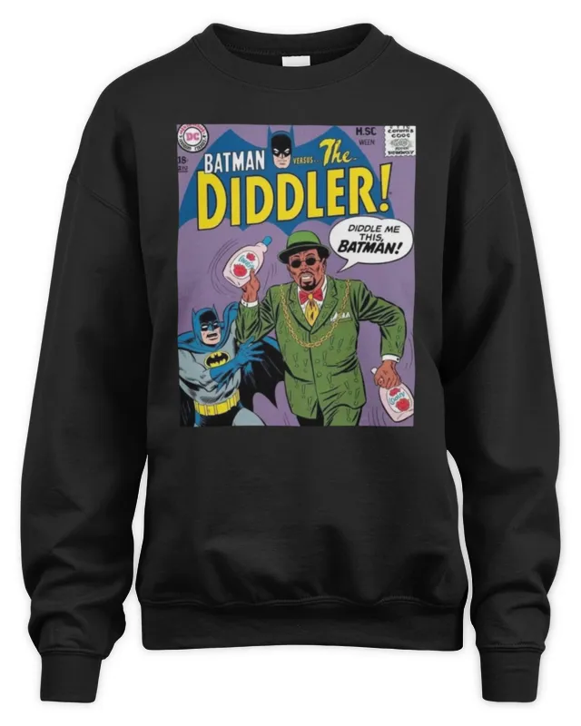 New The Diddler Comic Funny Ahh s Sweatshirt