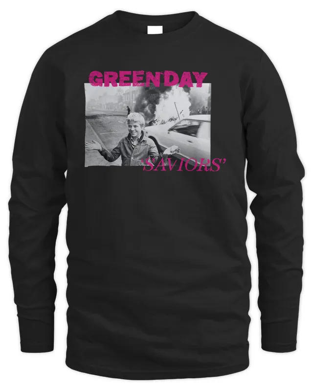 New Green Day Merch Saviors Sweatshirt
